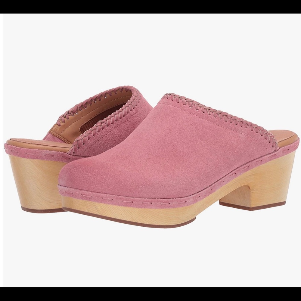 NIB Frye and Co.Watermelon Odessa Braid Mule
